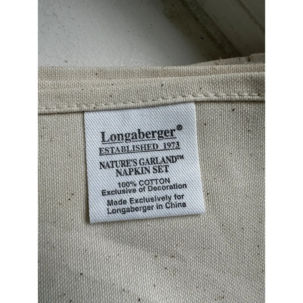 Set of 4 Longaberger 